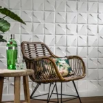 Dynamic Feline 3D PVC Wall Panel by Luminhabitat with Bold Textures for Contemporary Decor