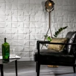 Dynamic Feline 3D PVC Wall Panel by Luminhabitat with Bold Textures for Contemporary Decor