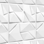 Dynamic and Textured Liam 3D PVC Wall Panel by Luminhabitat for Modern Interiors