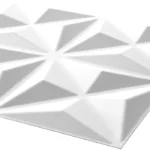 Luminhabitat 3D PVC Wall Panel showcasing modern texture and depth for interior design